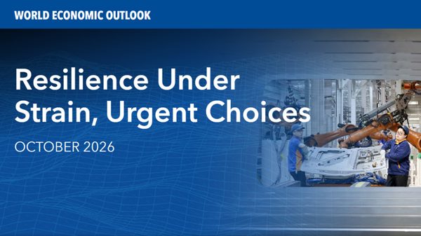 IMF nâng dự báo tăng trưởng kinh tế toàn cầu năm 2026 lên 3,1%