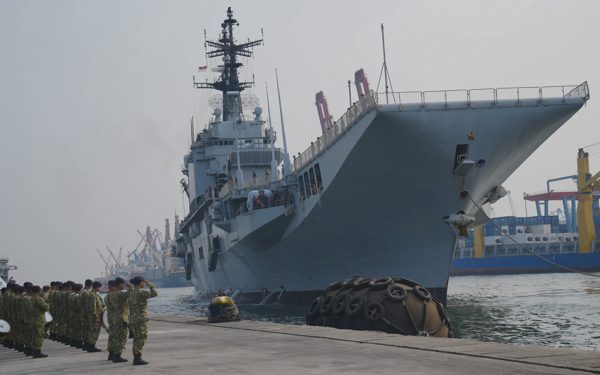 Indonesia chính thức biên chế tàu sân bay đầu tiên