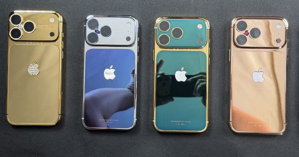 iPhone 18 Pro Max mạ vàng, đính kim cương giá hơn 200 triệu đồng tại Việt Nam