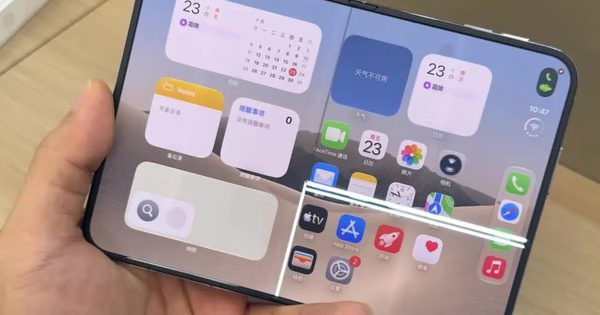 iPhone Duo xuất hiện vết nứt gần bản lề?