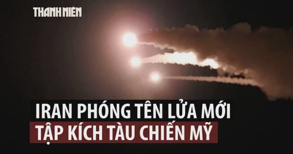 Iran tập kích lực lượng Mỹ bằng tên lửa dẫn đường quang-điện tử mới