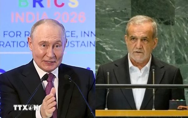 Iran và Nga cam kết tăng cường hợp tác chiến lược