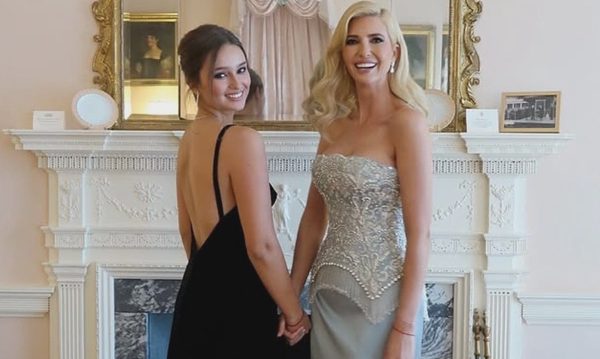 Ivanka Trump và con gái khoe trang phục tiếp đón ông Tập