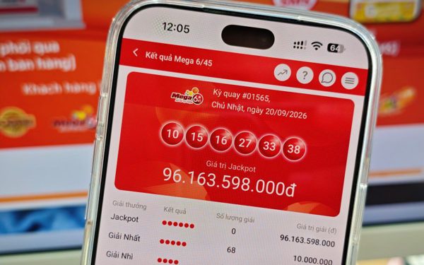 Jackpot xổ số Mega 6/45 tiến sát 100 tỉ đồng, người chơi tăng mua vé