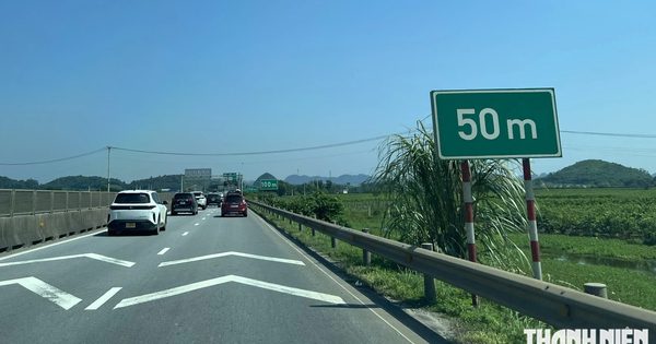 Kẻ vạch, gắn biển phạt lỗi khoảng cách trên nhiều cao tốc