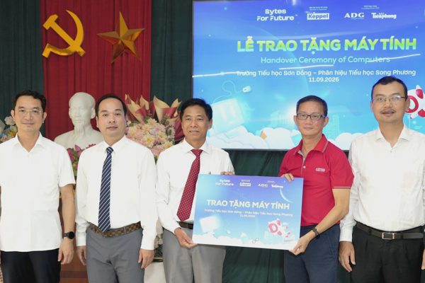 Keppel nâng cao kỹ năng số cho hơn 2.300 học sinh tại Hà Nội