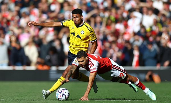 Kết quả Arsenal 2-1 Leeds United: Ngược dòng vất vả, Bruno Guimaraes tỏa sáng