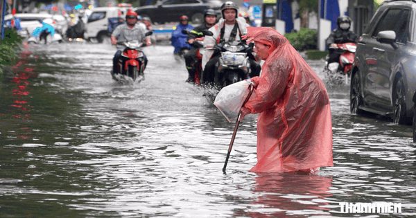 Khắc phục sớm để bớt cảnh 'phố thành sông'