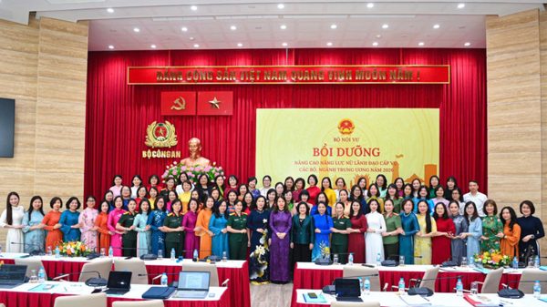 Khai giảng lớp bồi dưỡng nâng cao năng lực nữ lãnh đạo, quản lý cấp vụ