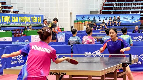 Khai mạc Giải bóng bàn các đội mạnh quốc gia năm 2026 tại Vĩnh Long