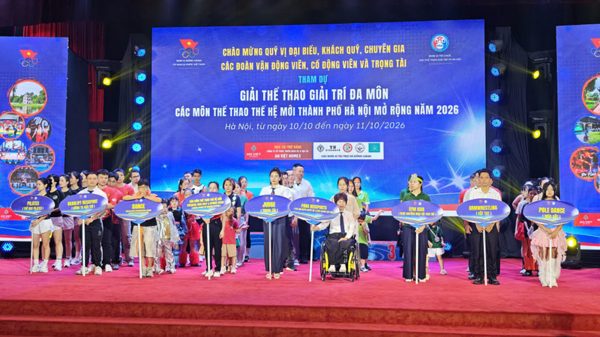 Khai mạc Giải Thể thao giải trí đa môn Hà Nội mở rộng năm 2026