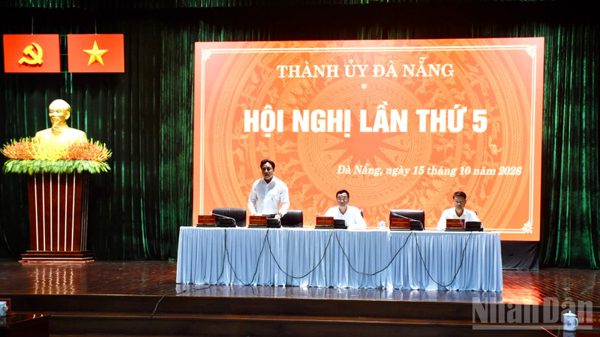 Khai mạc Hội nghị Ban Chấp hành Đảng bộ thành phố Đà Nẵng lần thứ 5
