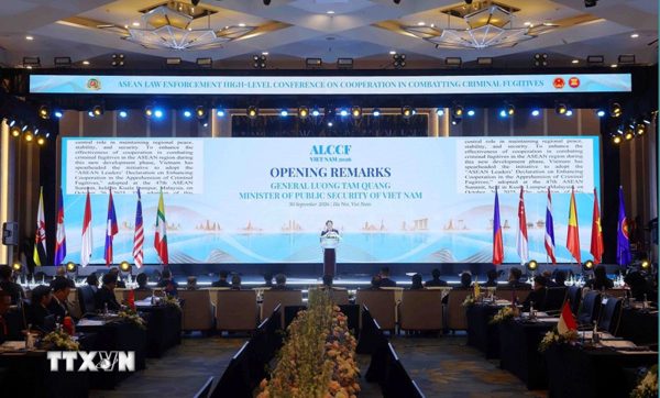 Khai mạc hội nghị các nước ASEAN về hợp tác đấu tranh với tội phạm truy nã