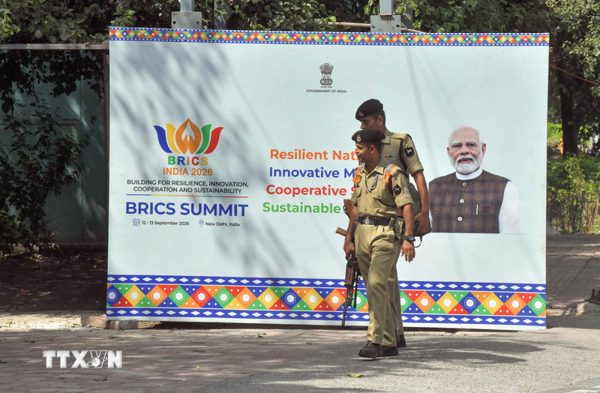 Khai mạc Hội nghị thượng đỉnh BRICS lần thứ 18 tại thủ đô New Delhi của Ấn Độ