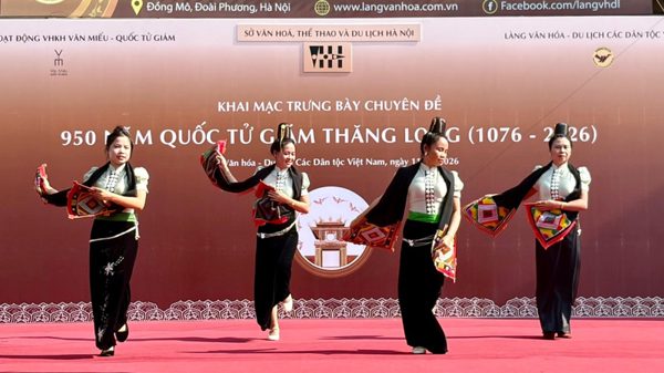 Khai mạc trưng bày chuyên đề "950 năm Quốc Tử Giám Thăng Long (1076-2026)"