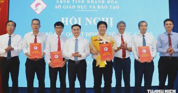 Khánh Hòa công bố nhân sự 6 trường THPT sau sắp xếp