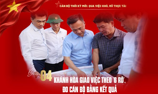 Khánh Hòa giao việc theo '6 rõ', đo cán bộ bằng kết quả