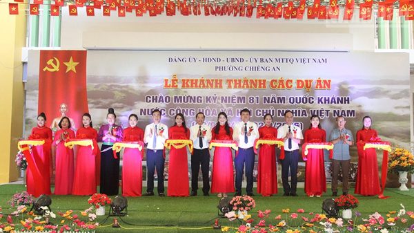 Khánh thành 3 dự án trường học vượt tiến độ 15 tháng tại Sơn La