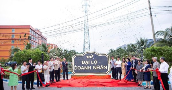 Khánh thành Đại lộ Doanh nhân tại KCN Thành Thành Công