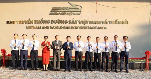 Khánh thành Khu truyền thống đường sắt Việt Nam và thế giới