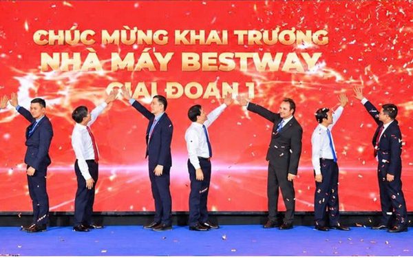 Khánh thành nhà máy đầu tiên tại khu công nghiệp VSIP Cần Thơ
