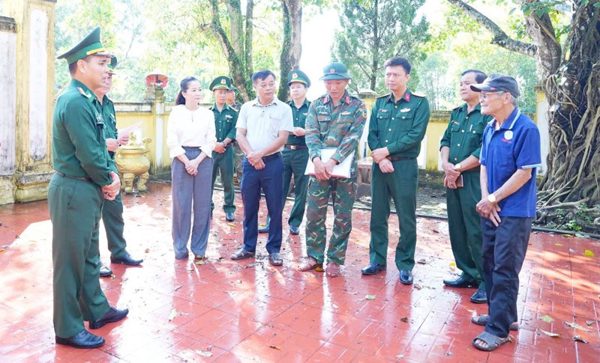 Khảo sát khu vực nghi có hài cốt 16 liệt sĩ hy sinh tại Quảng Trị