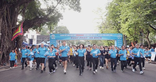 Khép lại giải chạy Báo Hànộimới 2026: Bước chạy kết nối cộng đồng, lan tỏa hòa bình