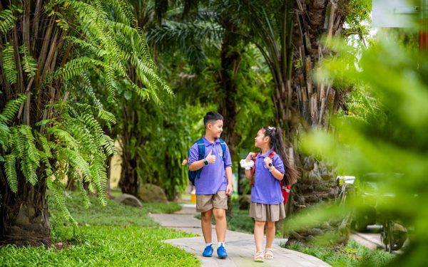 Khi đường đến trường trở thành một phần của tuổi thơ xanh