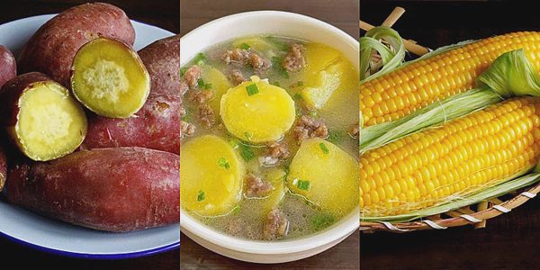 Khoai lang, khoai tây hay ngô giúp no lâu hơn?