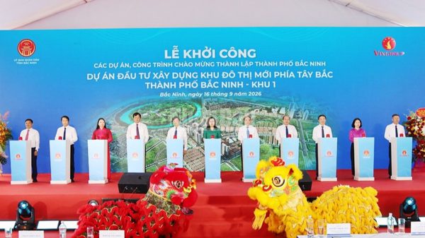 Khởi công các công trình chào mừng thành phố Bắc Ninh