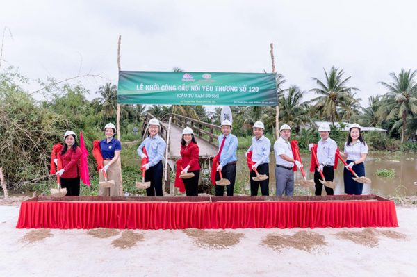 Khởi công Cầu nối yêu thương 120: Nối nhịp giao thông ở xã Thuận Hòa, Cần Thơ