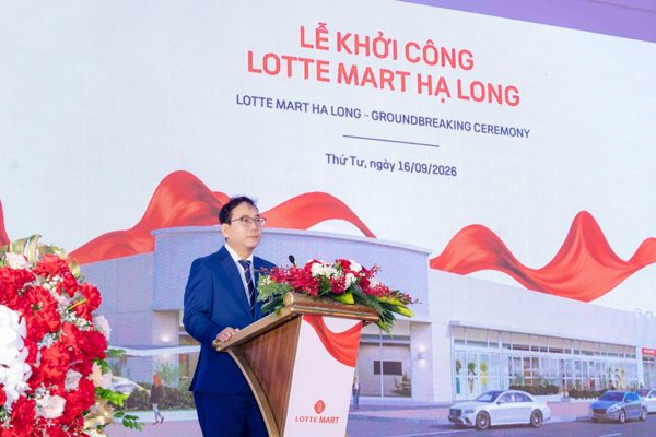 Khởi công dự án trung tâm thương mại Lotte Mart Hạ Long