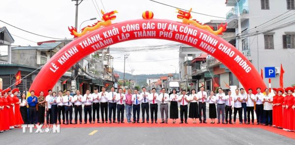 Khởi công, khánh thành 16 công trình chào mừng thành lập thành phố Quảng Ninh