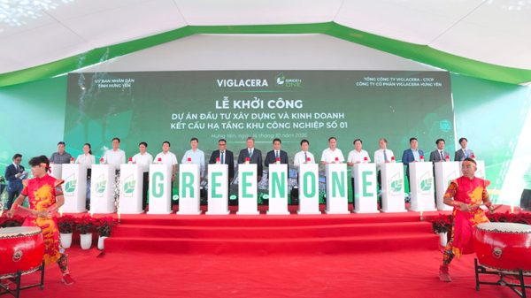 Khởi công khu công nghiệp Green One, định hình không gian sản xuất công nghiệp xanh và thông minh tại Hưng Yên
