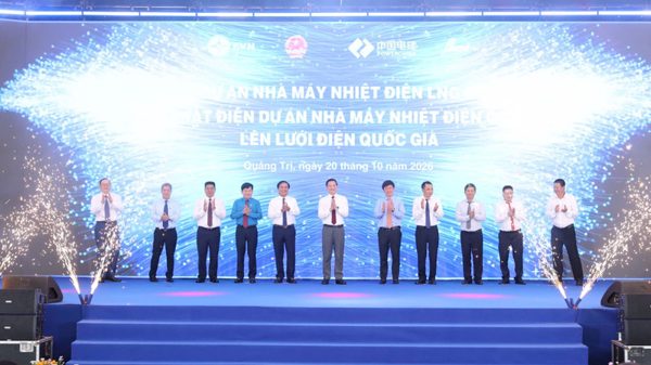 Khởi công Nhà máy nhiệt điện LNG hơn 40.000 tỷ đồng tại Quảng Trị