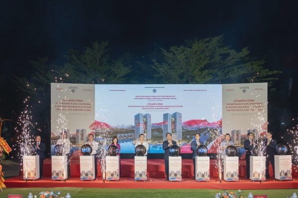 Khởi công Tổ hợp khách sạn, văn phòng, thương mại dịch vụ 5 sao tại Đông Anh, Hà Nội