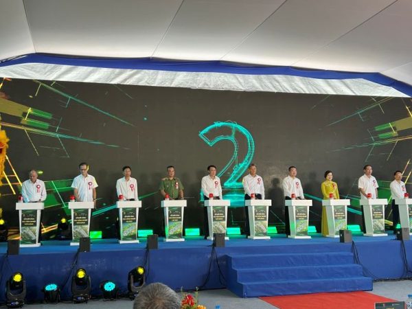 Khởi công xây dựng khu công nghiệp Thổ Hoàng có quy mô 250ha