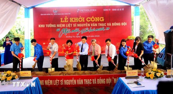 Khởi công xây Khu tưởng niệm liệt sỹ Nguyễn Văn Thạc và đồng đội ở Quảng Trị