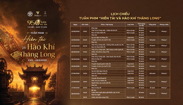 Khơi dậy niềm tự hào với hiền tài và hào khí vùng đất Thăng Long