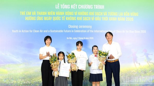 Khơi dậy tiếng nói trẻ em vì môi trường trong lành