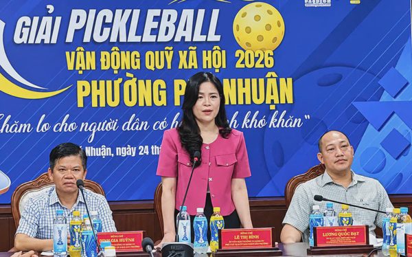 Khởi động giải pickleball gây quỹ giúp đỡ người có hoàn cảnh khó khăn