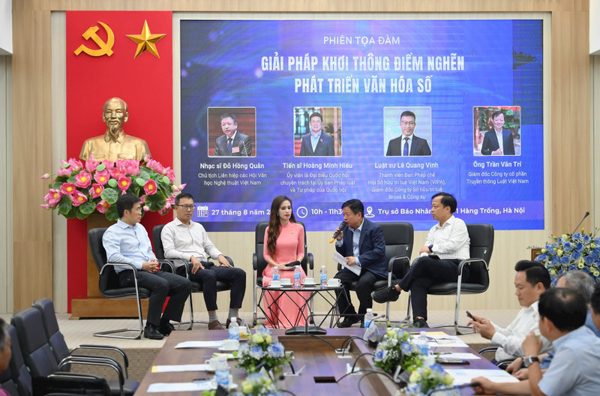 Khơi thông điểm nghẽn phát triển văn hóa trên nền tảng số
