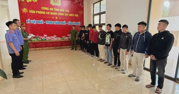 Khởi tố 13 bị can mang hung khí rượt đuổi, đánh nhau ở Đắk Lắk