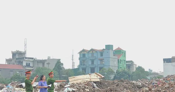 Khởi tố 5 đối tượng đổ trộm hàng nghìn tấn phế thải thi công Vành đai 2.5 và cải tạo sông Kim Ngưu