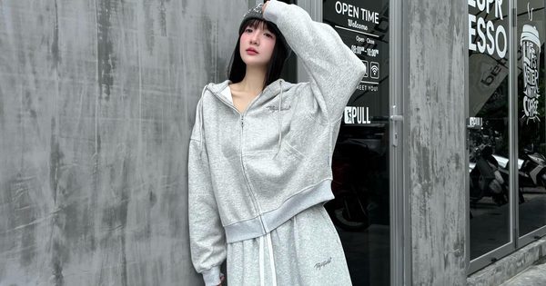 Không chỉ để mặc ấm, áo hoodie zip còn có thể mặc sành điệu