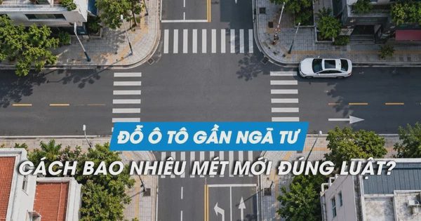 Không có biển cấm, đỗ ô tô gần ngã tư vẫn bị phạt