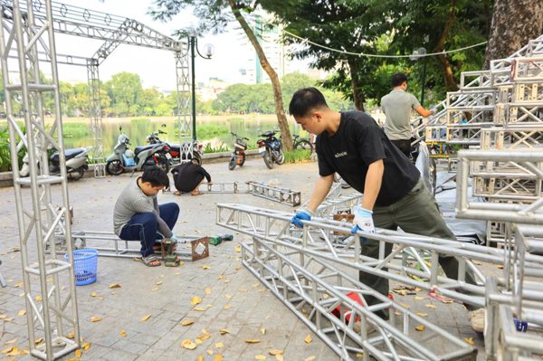 Không gian Sóng Festival 2026 dần hé lộ