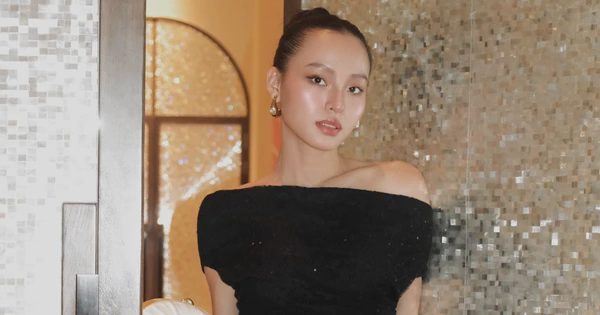 Khuyên tai to bản tạo gương mặt thon gọn, tôn lên thần thái