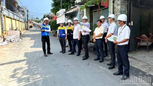 Kiểm tra an toàn trong thi công tại Dự án khu nhà ở phức hợp cao tầng Tam Hiệp