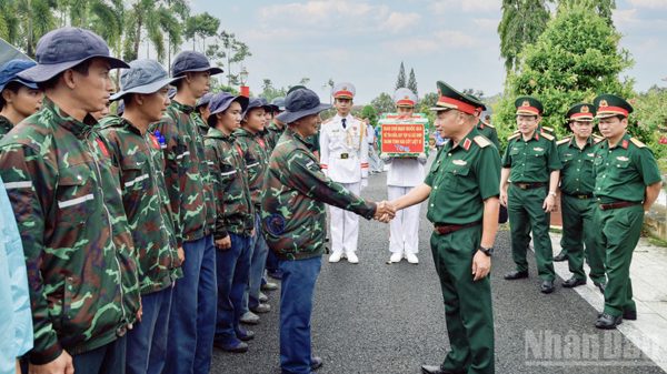 Kiểm tra công tác tìm kiếm, quy tập và xác định danh tính hài cốt liệt sĩ tại tỉnh Đồng Tháp